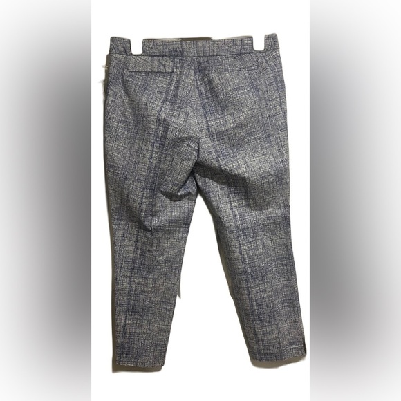 NWT Kenar Women’s Blue and White Abstract Print Pants Size 10 - Picture 5 of 9